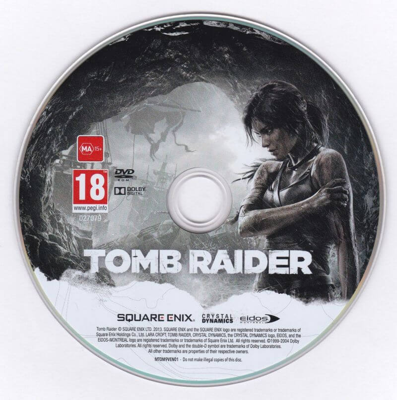 Лицензионный диск Tomb Raider (2013) для Windows